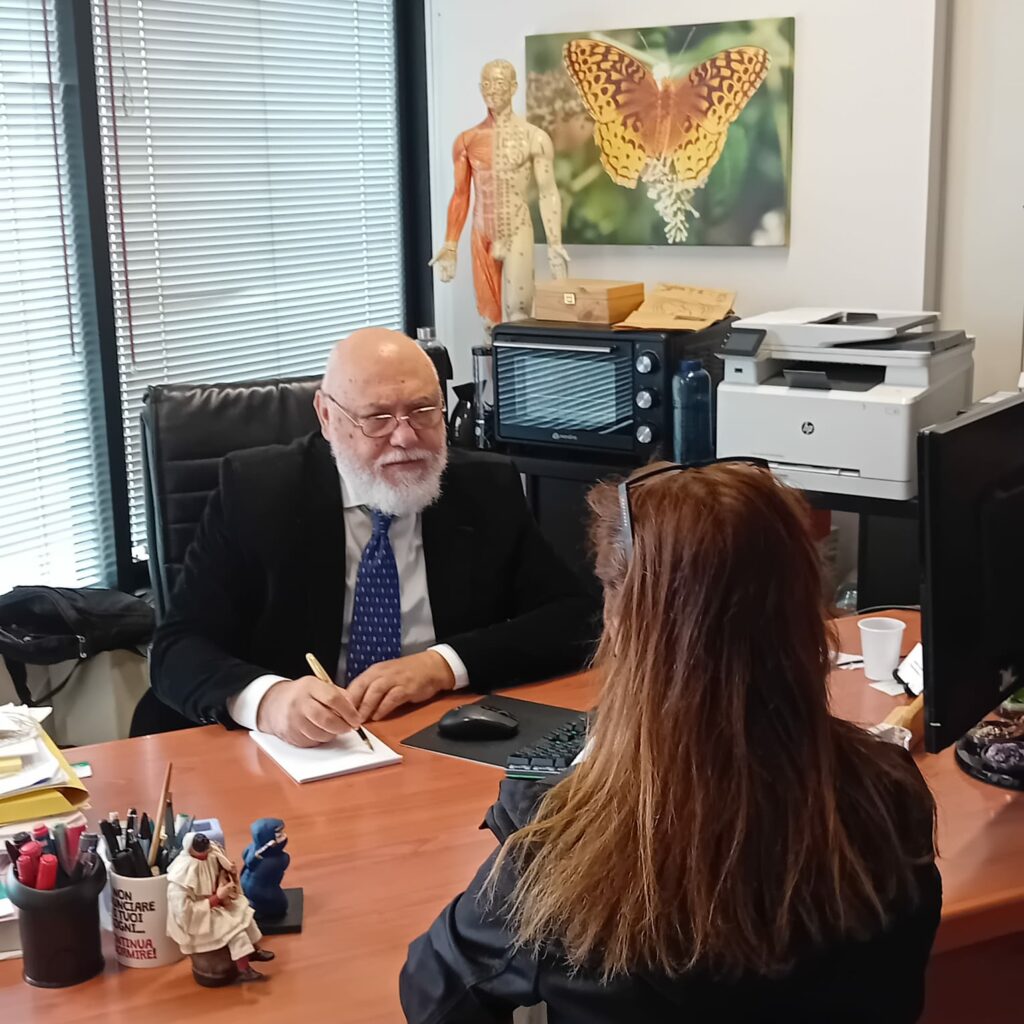 in foto il naturopata Giuseppe Lepore